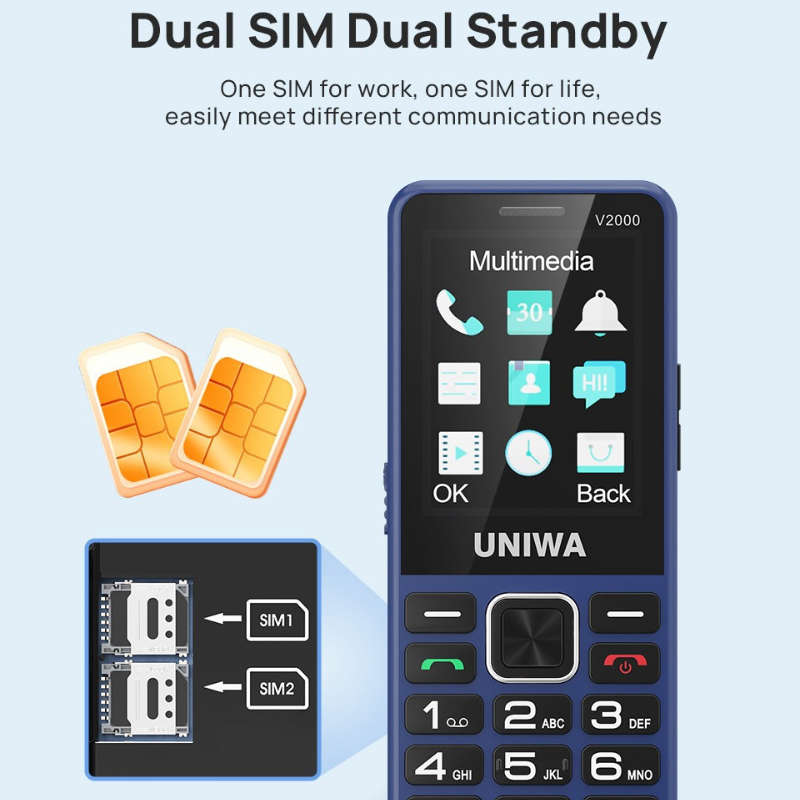 4G Big Button Cellphone For Seniors With Cradle Charger and SOS Button