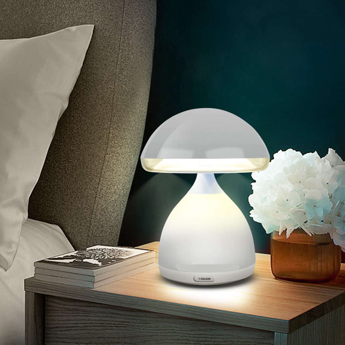 Mushroom Led Table Bedside Lamp .