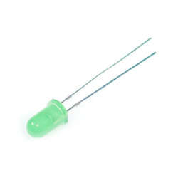 Green 3mm diffused LED (10 pcs)