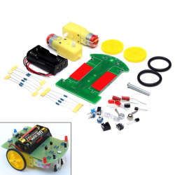 Tracking Robot Car Electronic DIY Kit With Reduction Motor
