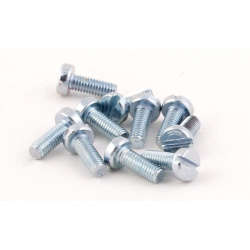 Machine screw cheese head slot and nuts M3x10 ST/ST 304