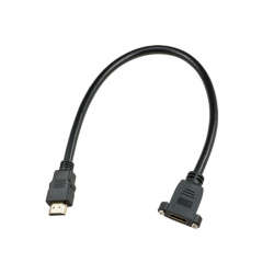 Panel Mount HDMI Cable 0.4m