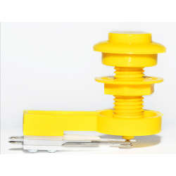 Arcade button blade type YELLOW