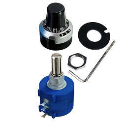 10K Ohm 2W Multi Turn Potentiometer 10 Turns