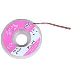 2.0mm 0.75m Desoldering Braided Solder Remover Wick