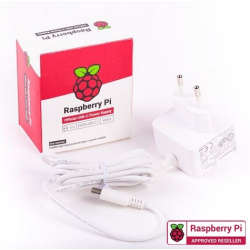 Raspberry Pi4 Official USB-C 15.3W power supply White 5.1V 3A