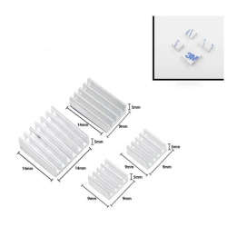 Raspberry Pi 4B Aluminium Heatsink Kit(4)