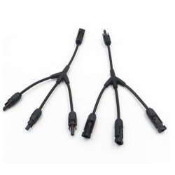 1 pair MC4 3Y Branch parallel connection 30A 1000V solar Panel Cable Connector(MMMF and FFFM)