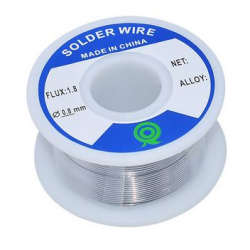 Small high quality 0.8mm roll Rosin Core Tin Solder Wire - 100g