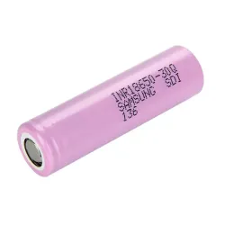 Samsung 18650 3000mAh 3.7V flat cap Li-ion Battery