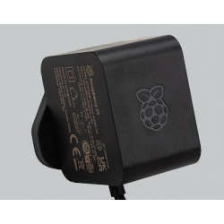 Raspberry Pi Official 27W USB-C power supply Black 5.1V 5A PSU Type EU(for Pi5)