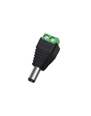 5.5 x 2.1mm DC Power Male Jack Plug Connector(1 unit)