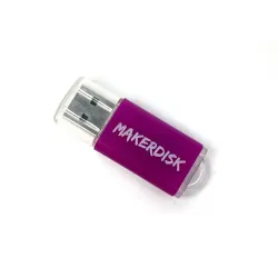 USB2.0 Makerdisk microSD Card Reader/Writer supports up to 128 GB SDHC cards