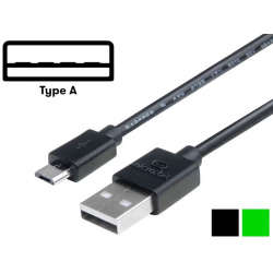 Official micro:bit 30cm USB A to USB micro B Cable Black