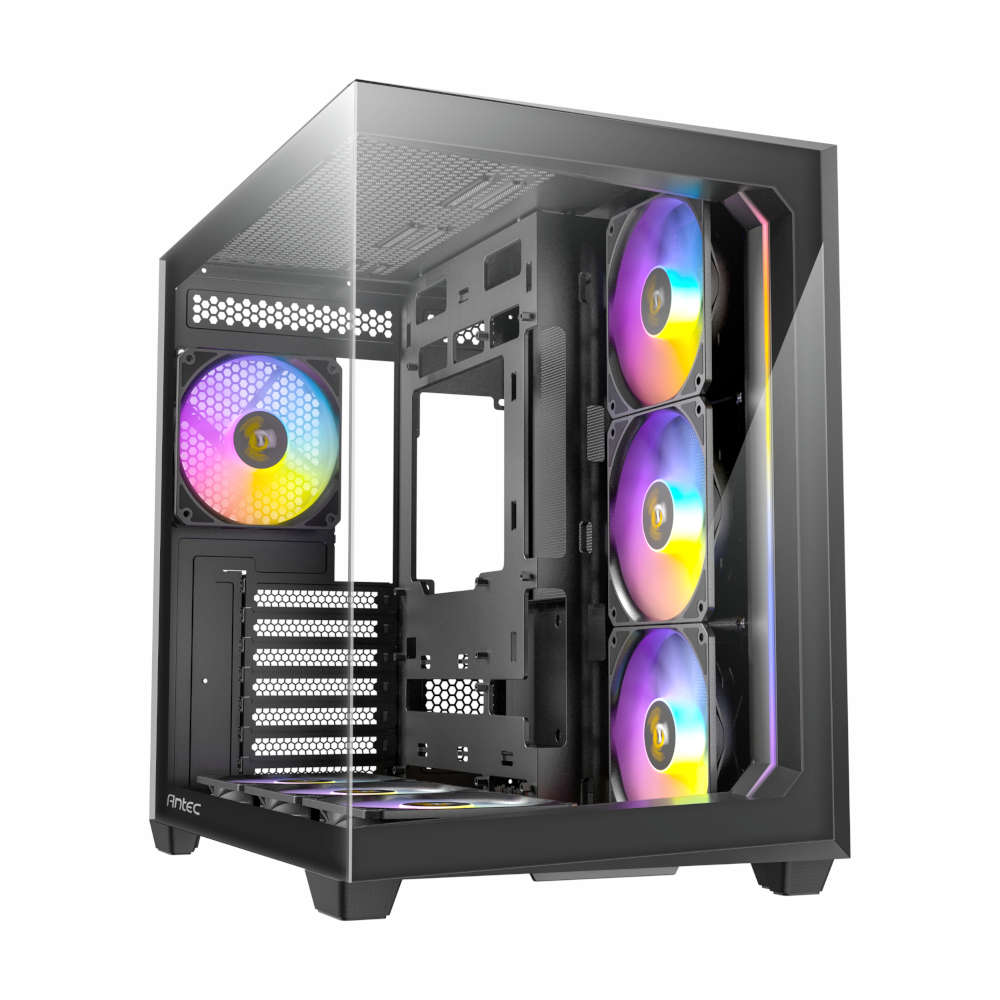 Antec C5 ARGB ATX DUAL Mid Tower Gaming Chassis  Black