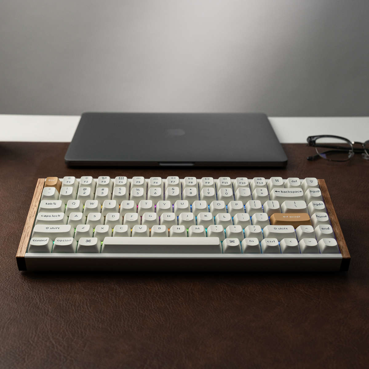 Keychron K2 HE Wireless Special Edition Magnetic Custom Keyboard | NEBULA Switch  White