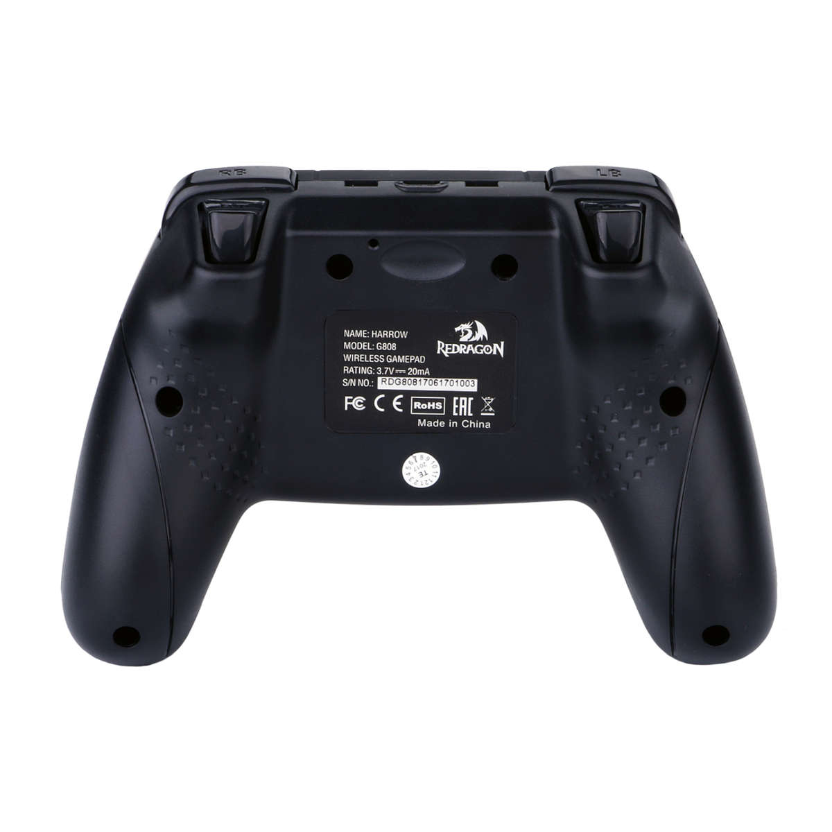Redragon HARROW Wireless X/D-input(Digital/Analog) PC Controller - Black
