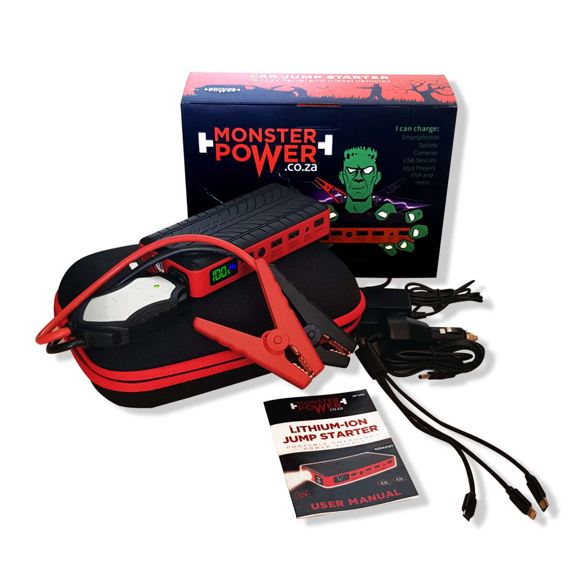 Monster Power Jump Starter Powerbank