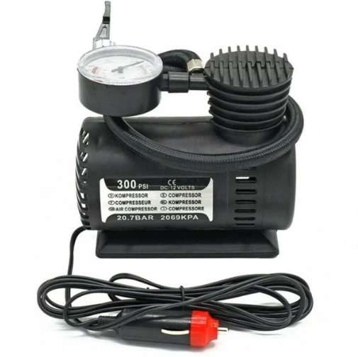 12V Car Electric Mini Air Compressor 300PSI
