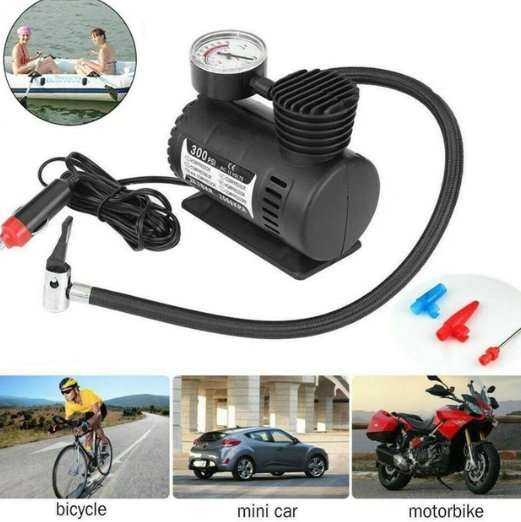 12V Car Electric Mini Air Compressor 300PSI