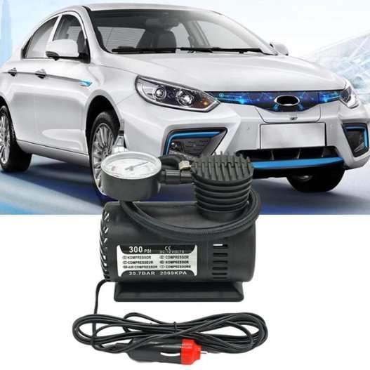 12V Car Electric Mini Air Compressor 300PSI