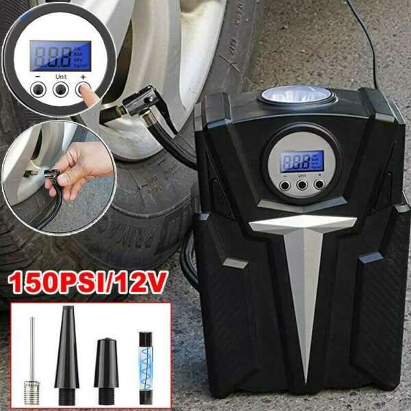 12V Portable Car Air Pump Compressor
