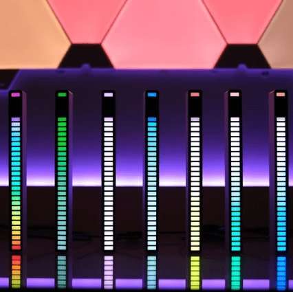 RGB Wireless Audio Spectrum Sound Bar For Car Or Studio