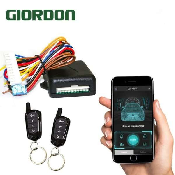 Wireless Car Key - Smart Car Locking System