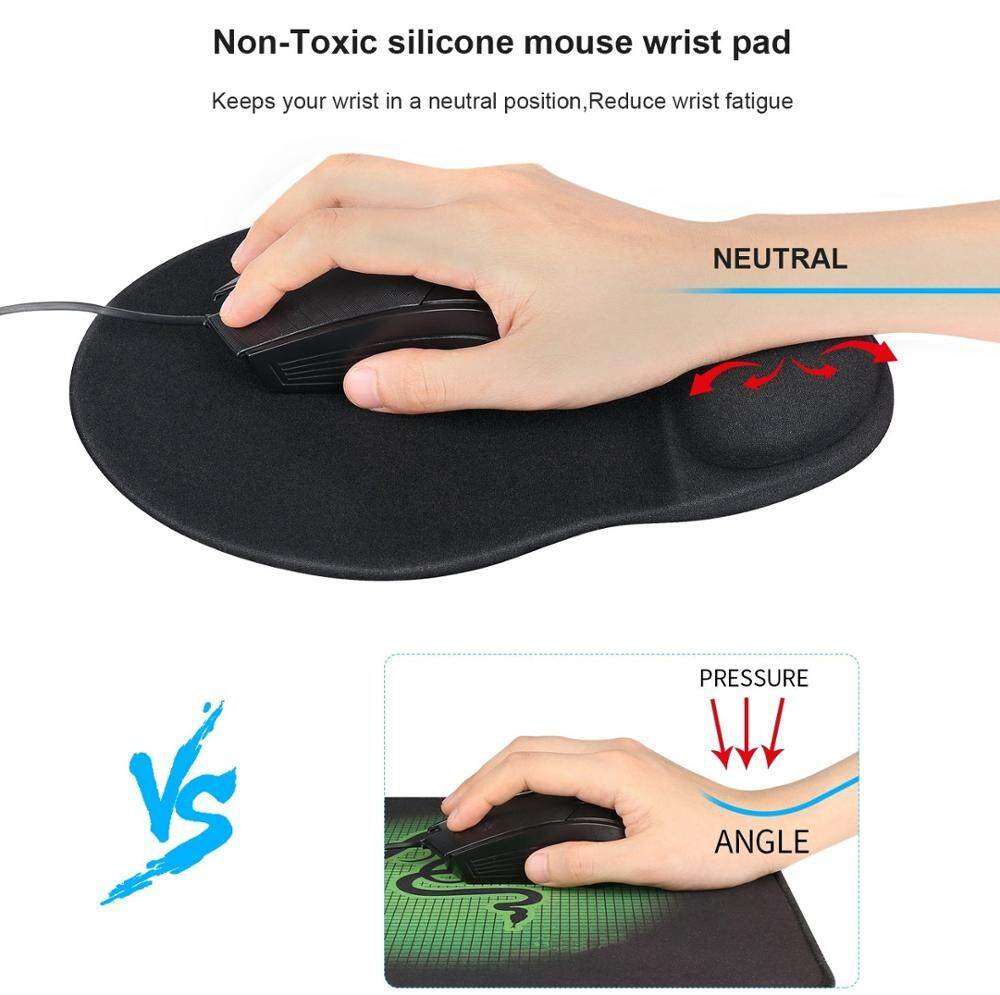 Mouse Pad - Gel Wrist Support H-18