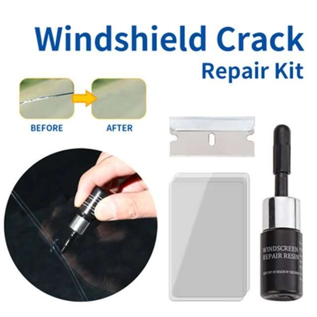Windshield Repair Kit Car Window Glass Scratch Crack Restore