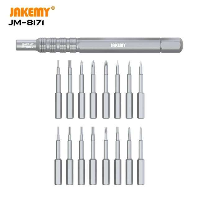 JAKEMY Electronic Maintenance Magic Screwdriver Box Mobile Phone Computer Game Pad Repair DIY Por...