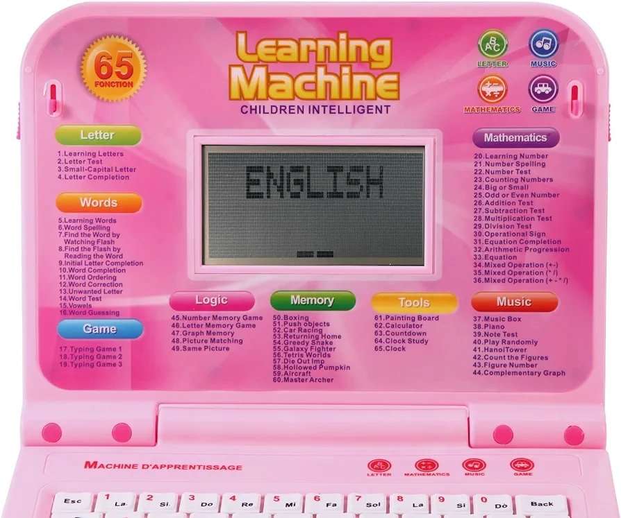 Kids Laptop - 65 Learning Modes - Laptop for Kids Ages 3+