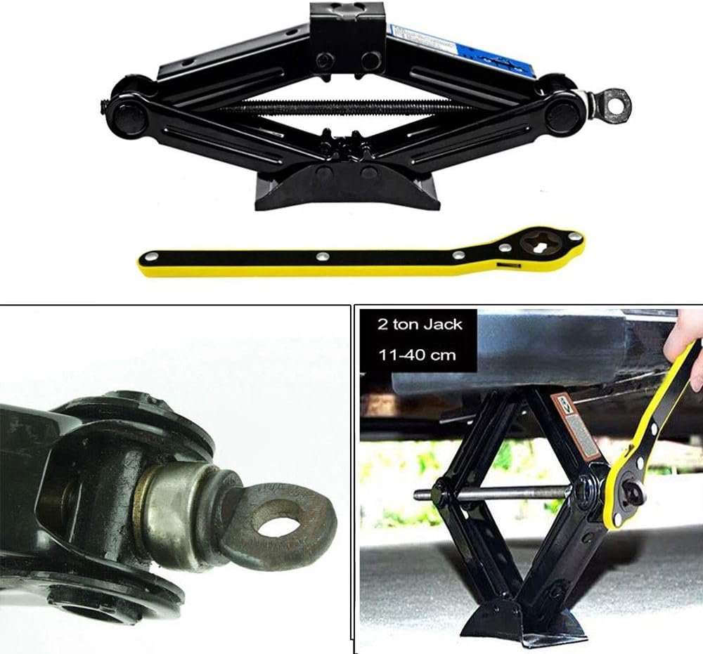 Car Jack Ratchet Wrench - Tire Wheel Lug Wrench - AUTO TOOL 360 °