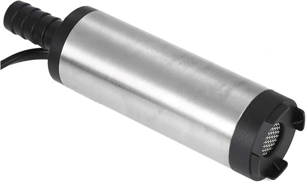 DC 12V/24V Submersible Diesel Fuel Transfer Pump  38mm Diesel and Water Refueling Pump - 15cm