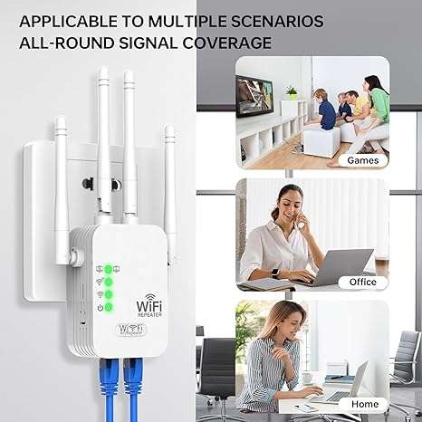 1200Mpbs Wi-Fi Repeater