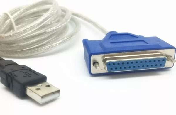 USB2.0 To DB25 Female Parallel Printer LPT Cable -SE-L73