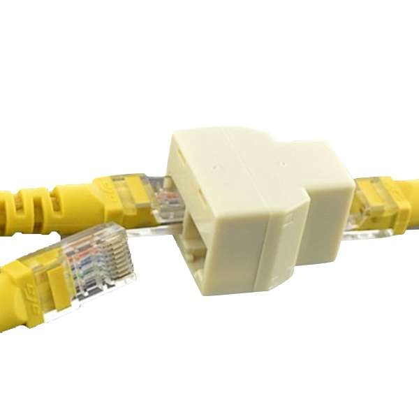 L158 Dual Port RJ45 Network Splitter - 100pcs