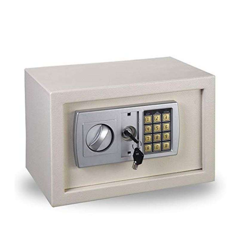 PL-144 Mini Safe With Key And Combination Lock 20E