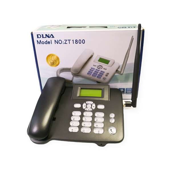 Dual Sim Card Slot Wireless Telephone - DLNA ZT1800