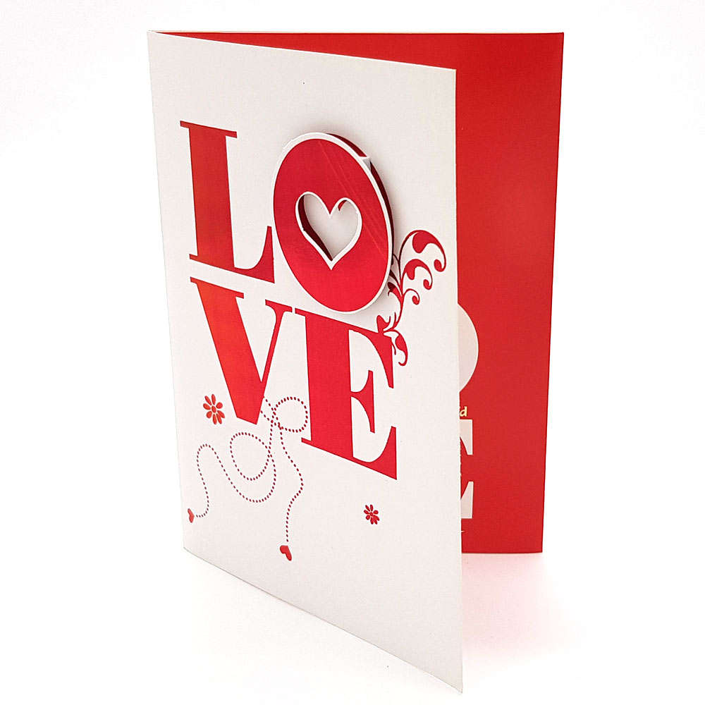 Valentines Day Musical Card- L O V E