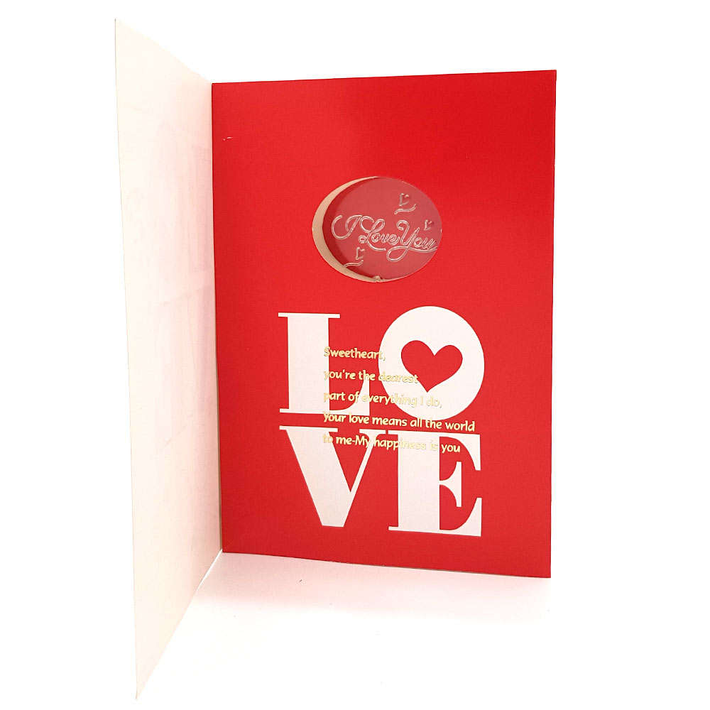 Valentines Day Musical Card- L O V E