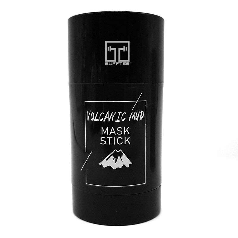 Bufftee Stick Clay Face Mask - Volcano Mud  Face Mask - Black Mask