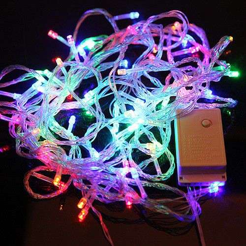 Bufftee Christmas Tree Lights Fairy LED Lights 10 Meter RGB Sting Lights