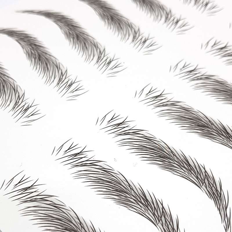 Eyelash Perming Kit Eyebrow stickers & Spoolie Brush