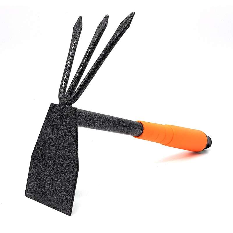 Palm Gardens Double Sided Garden Hoe-Hand Rake