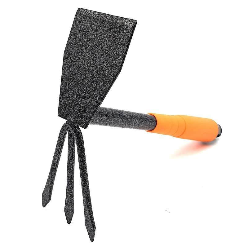 Palm Gardens Double Sided Garden Hoe-Hand Rake