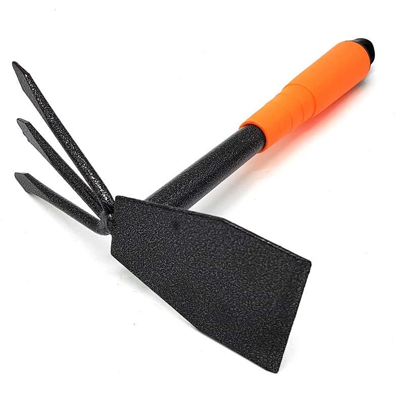 Palm Gardens Double Sided Garden Hoe-Hand Rake