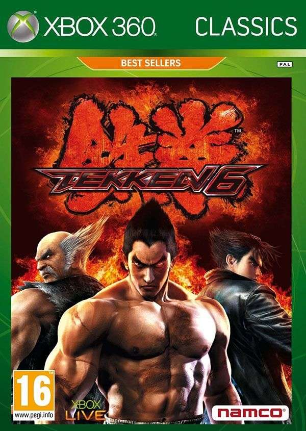 Tekken 6 - Classics / Greatest Hits (Xbox 360)(Pwned) - Namco Bandai Games 130G