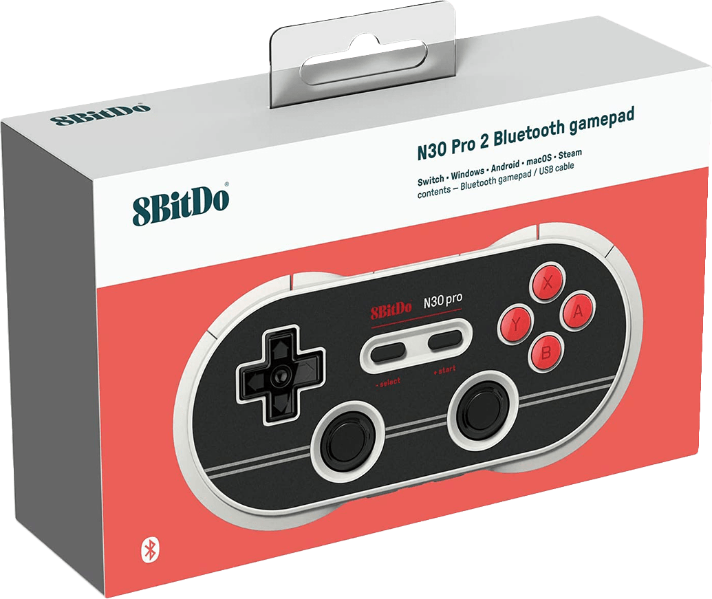 8Bitdo N30 Pro 2 USB / Wireless Controller - N Edition (PC / Switch)(New) - 8bitdo 500G