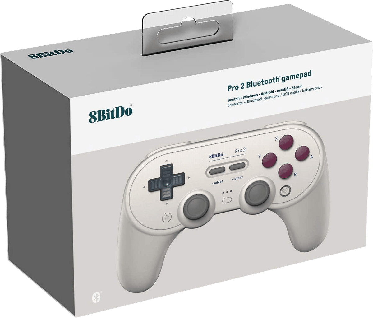 8Bitdo Pro 2 USB / Wireless Controller - G Classic Edition (PC / Switch)(New) - 8bitdo 500G